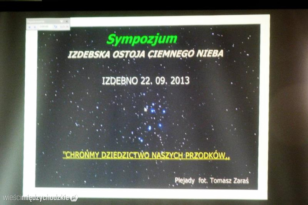  Odzyskać noc utraconą- zanieczyszczenie nieba światłem