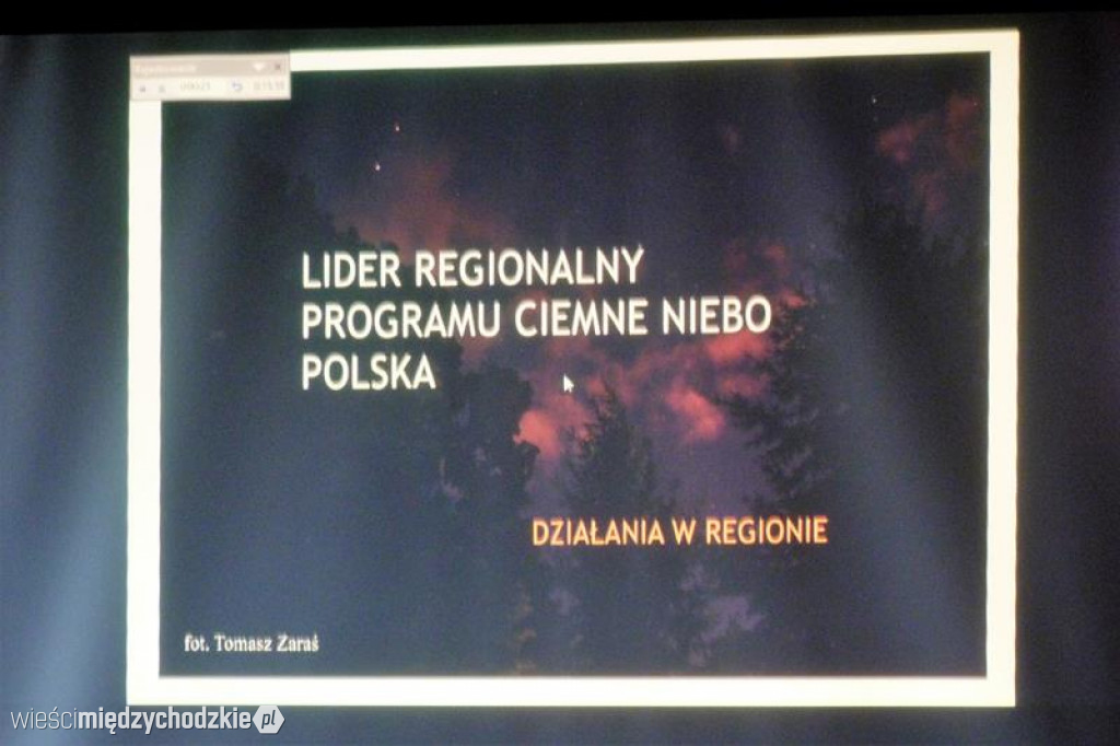  Odzyskać noc utraconą- zanieczyszczenie nieba światłem