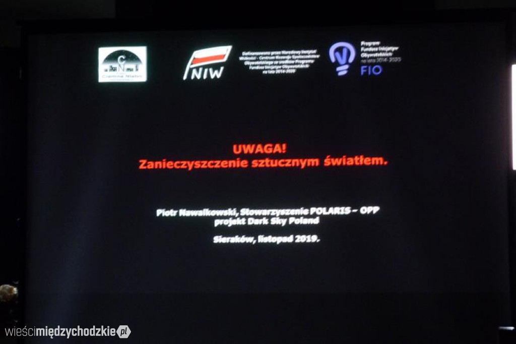  Odzyskać noc utraconą- zanieczyszczenie nieba światłem