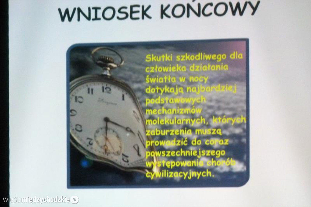  Odzyskać noc utraconą- zanieczyszczenie nieba światłem