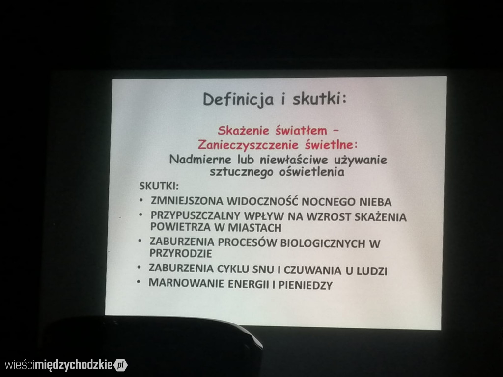  Odzyskać noc utraconą- zanieczyszczenie nieba światłem