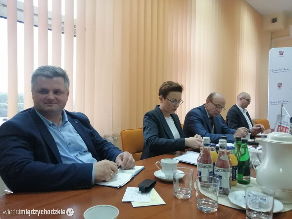Spotkanie samorządowców w starostwie powiatowym