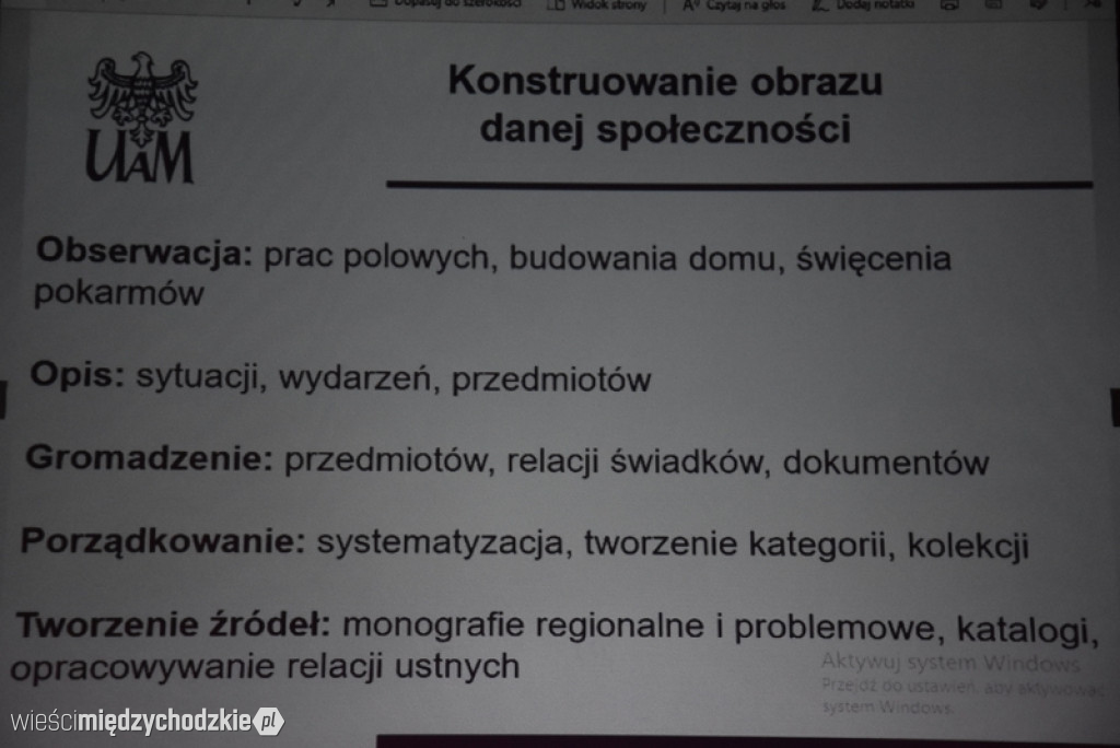 Kolejny wykład w międzychodzkim UTW