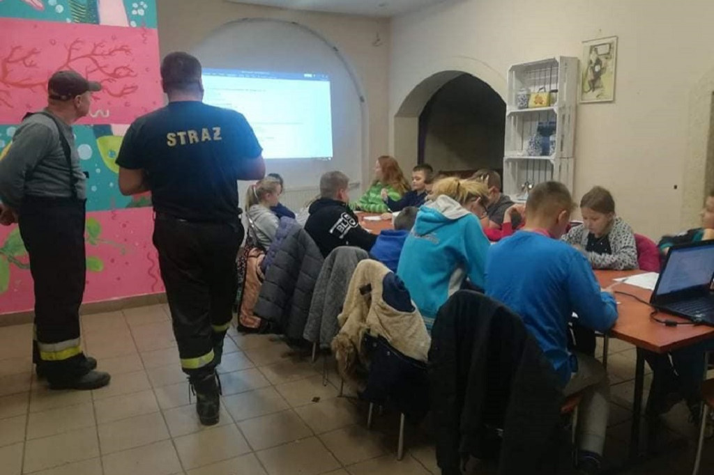 Młodzi strażacy w Chrzypsku Wielkim po egzminie