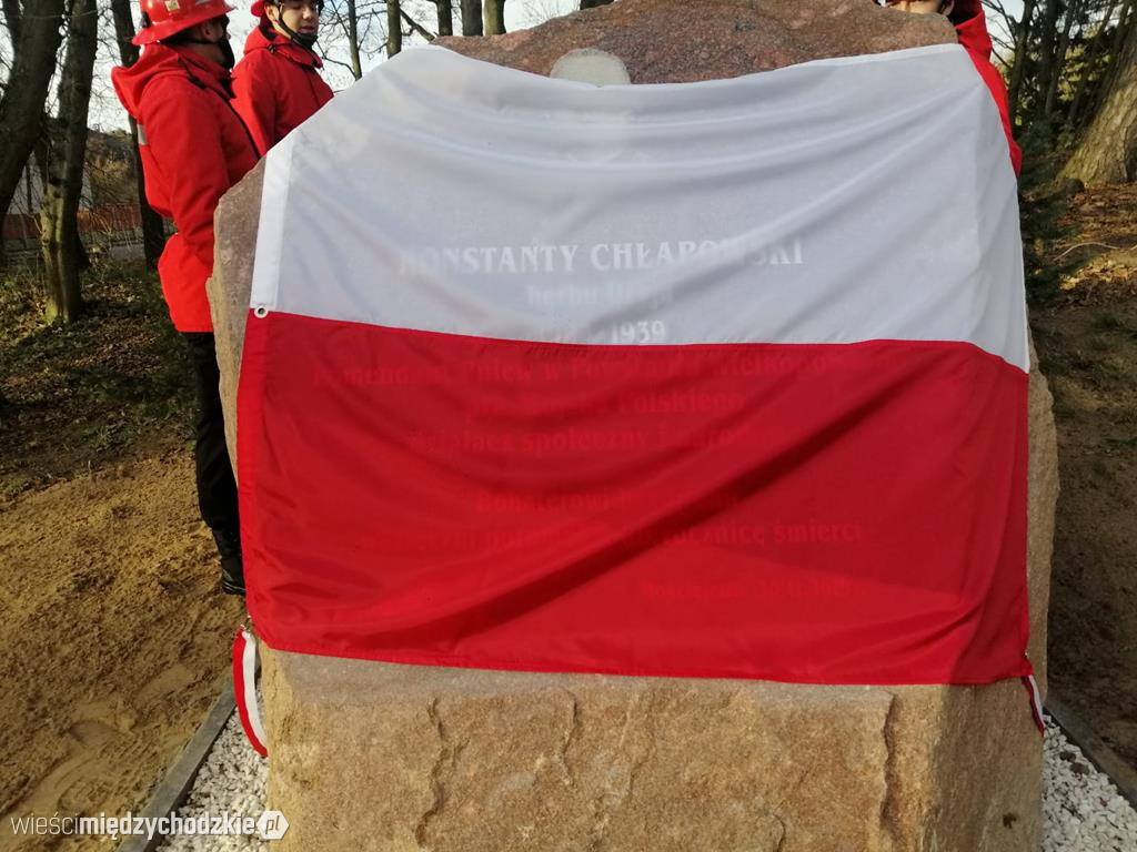 Obelisk pamięci Konstantego Chłapowskiego odsłonięty