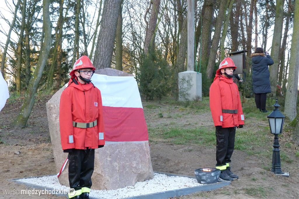 Obelisk pamięci Konstantego Chłapowskiego odsłonięty