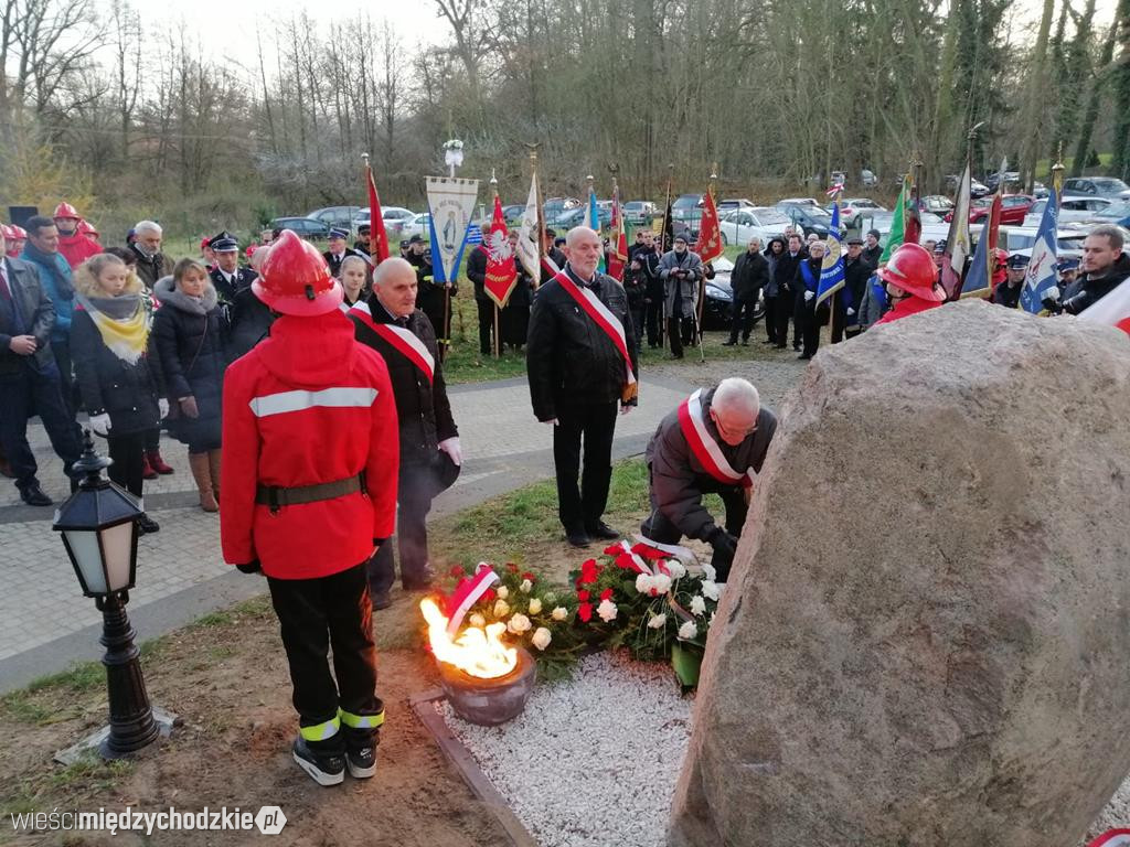 Obelisk pamięci Konstantego Chłapowskiego odsłonięty