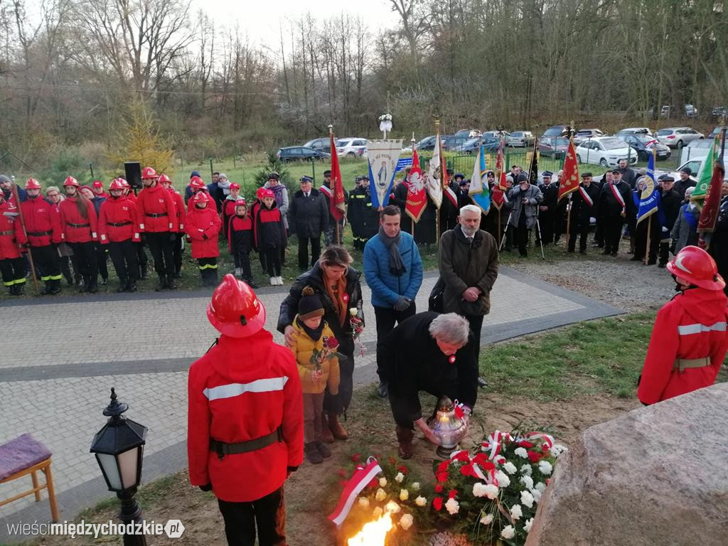 Obelisk pamięci Konstantego Chłapowskiego odsłonięty