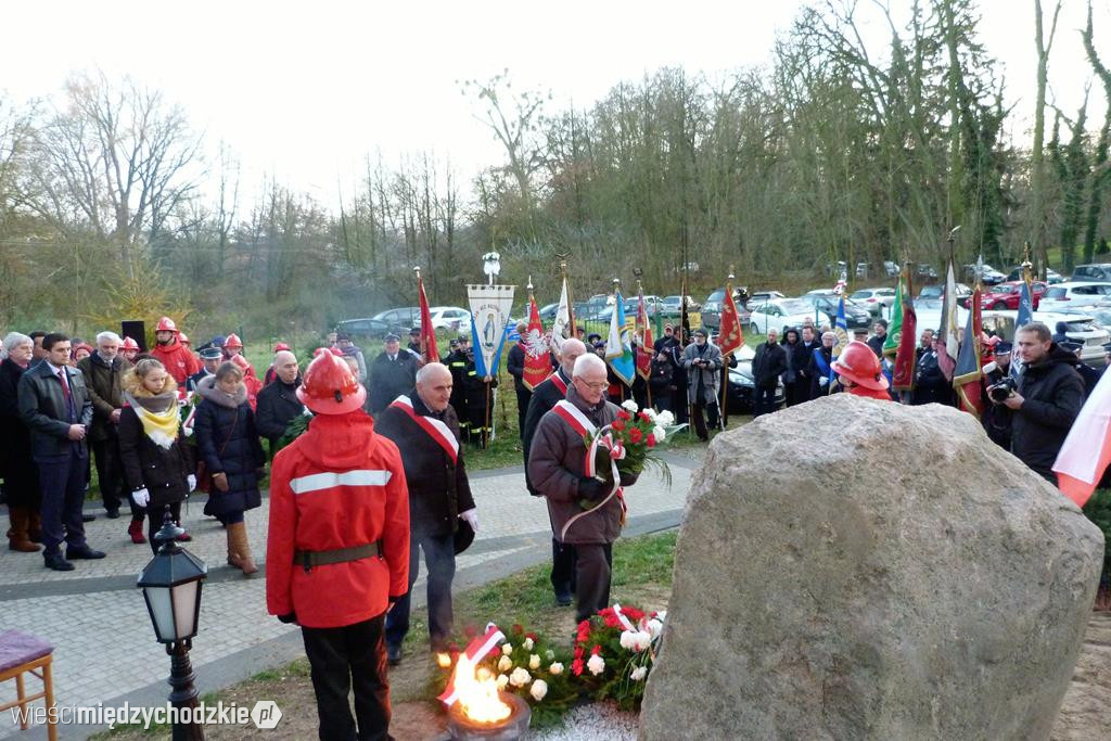 Obelisk pamięci Konstantego Chłapowskiego odsłonięty