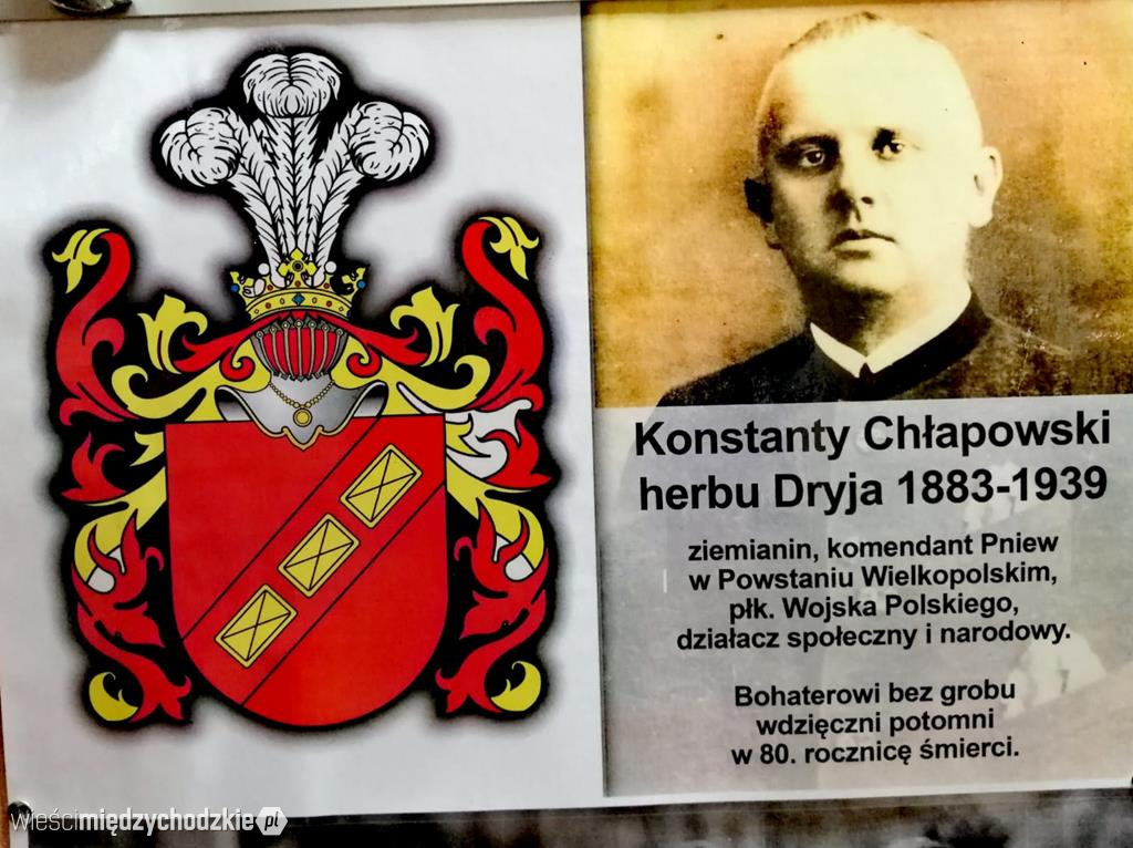 Obelisk pamięci Konstantego Chłapowskiego odsłonięty