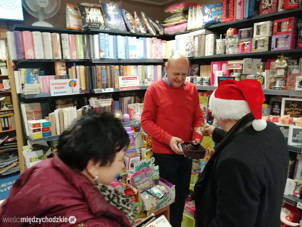 Burmistrz Międzychodu wcielił się w rolę Mikołaja