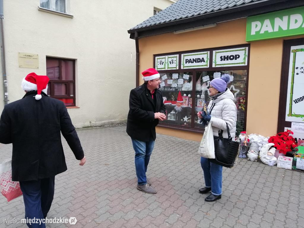 Burmistrz Międzychodu wcielił się w rolę Mikołaja