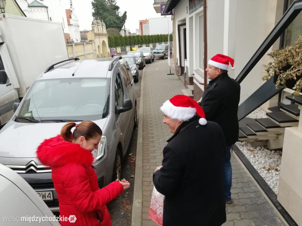 Burmistrz Międzychodu wcielił się w rolę Mikołaja