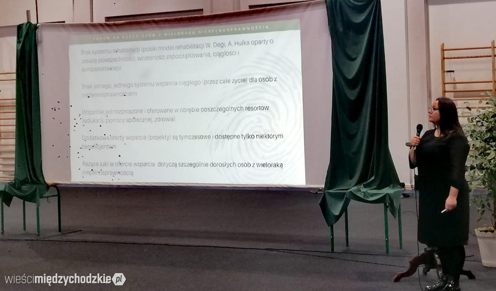 Konferencja na temat wsparcia osób niepełnosprawnych