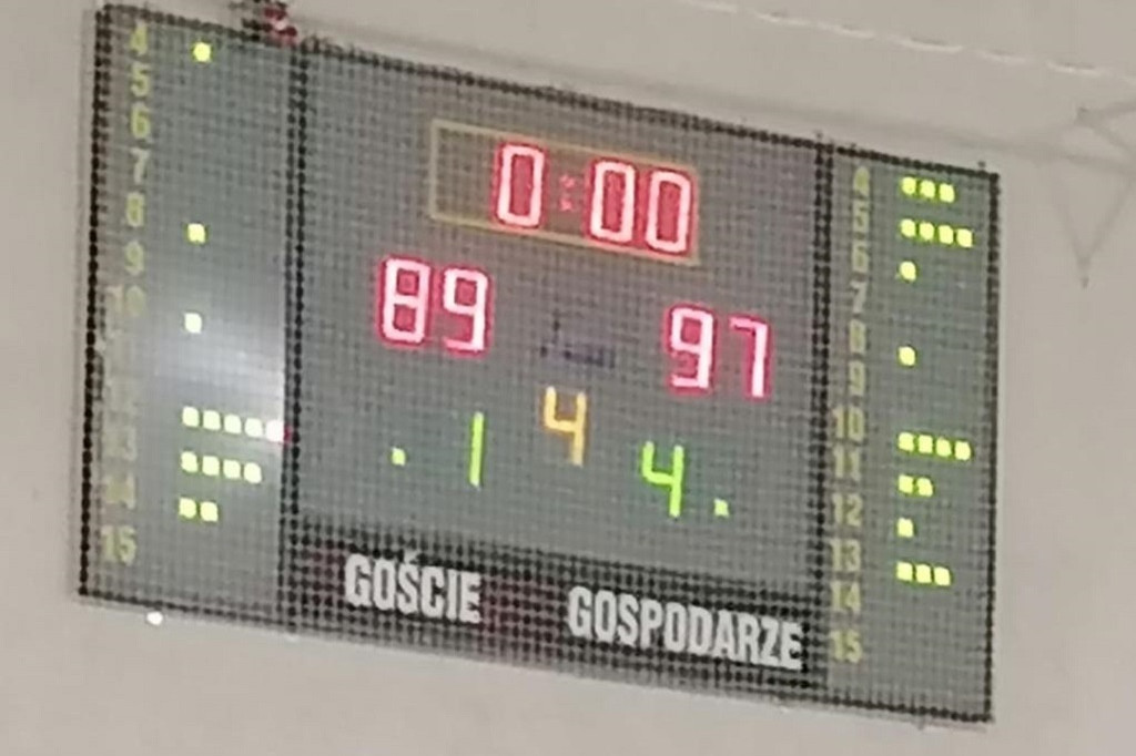 Sokół II wygrywa z MKS Września 97:89