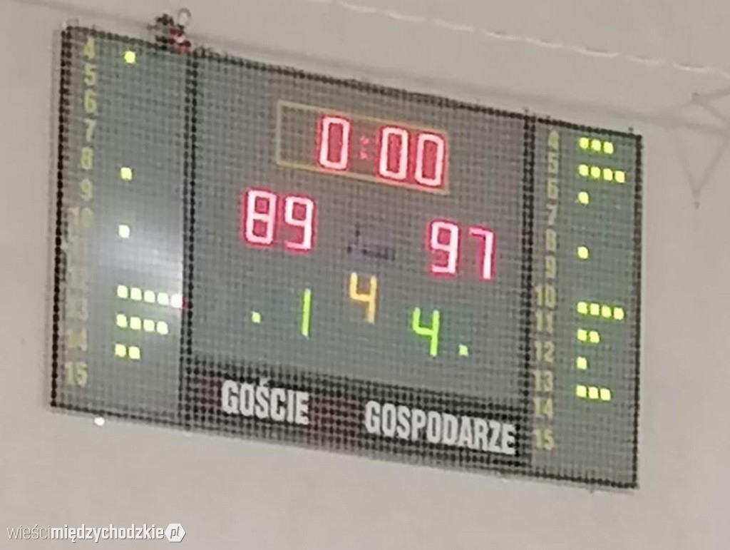 Sokół II wygrywa z MKS Września 97:89