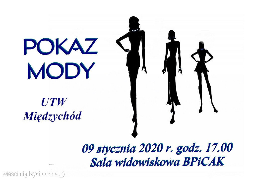 Pokaz mody w międzychodzkim UTW