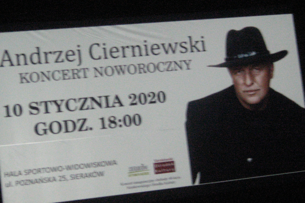 Koncert Andrzeja Cierniewskiego w Sierakowie