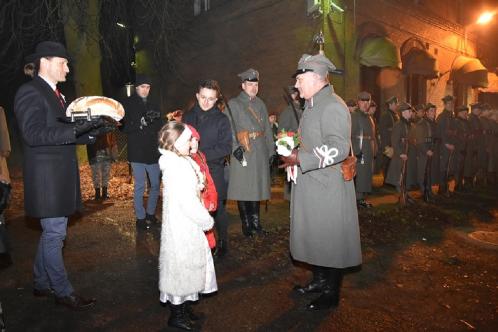 Przybycie gen. Dowbor-Muśnickiego do Międzychodu