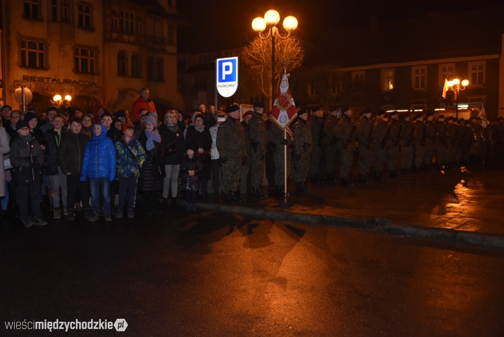 Uroczystości powitalne Generała na Rynku