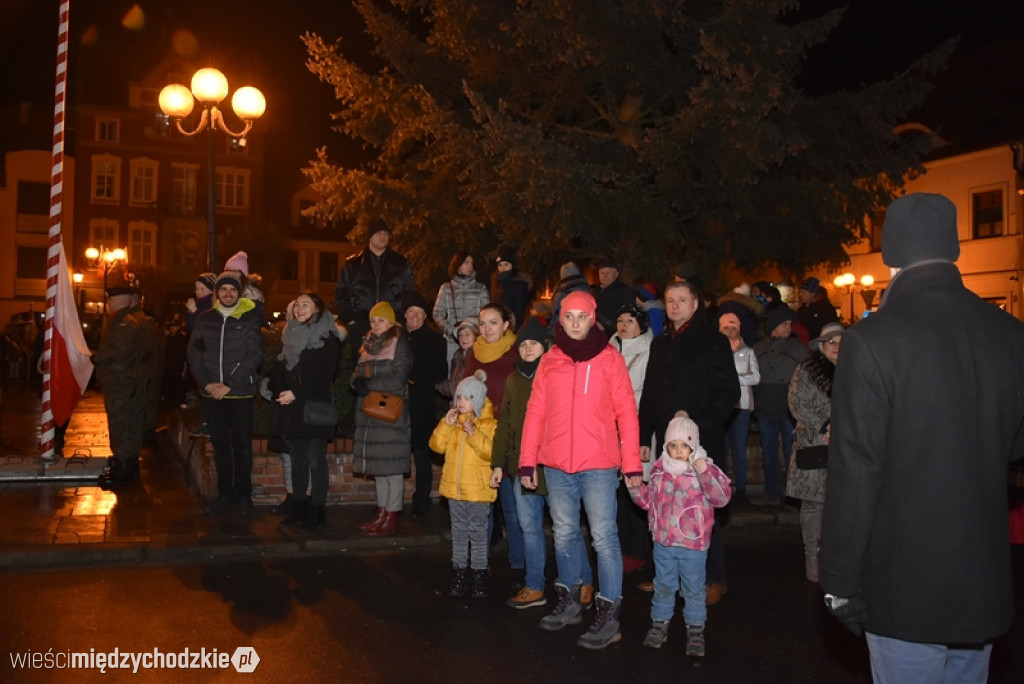 Uroczystości powitalne Generała na Rynku