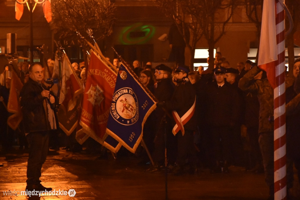 Uroczystości powitalne Generała na Rynku