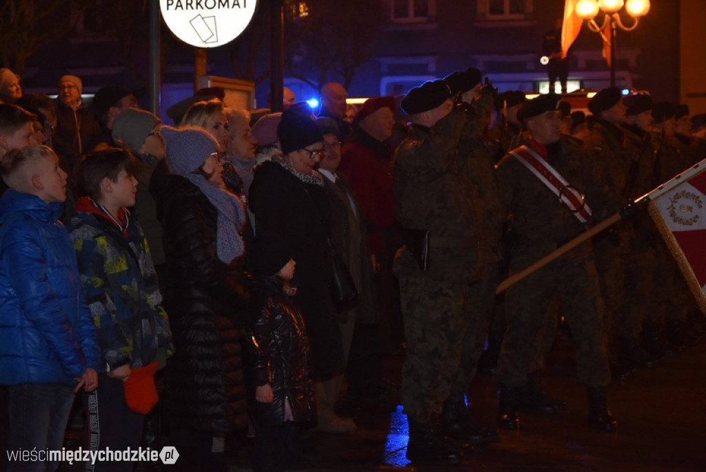 Uroczystości powitalne Generała na Rynku