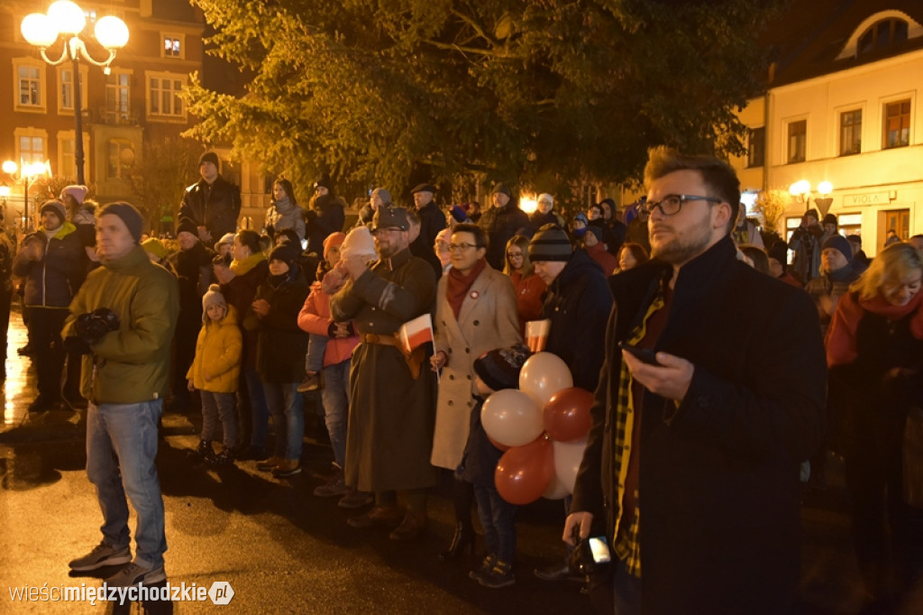 Uroczystości powitalne Generała na Rynku