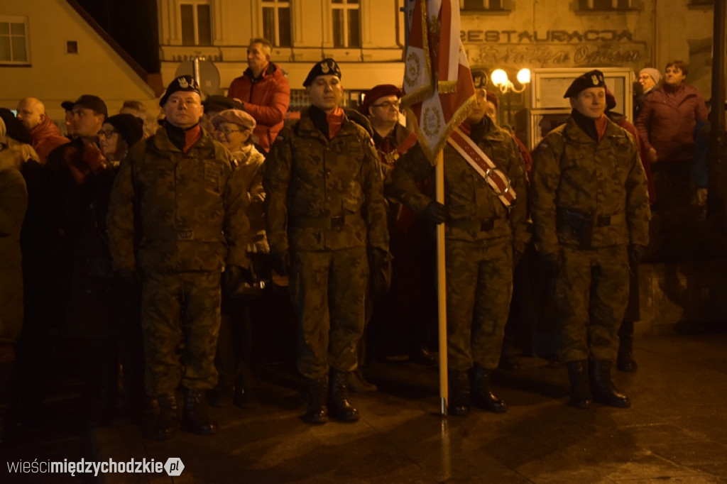 Uroczystości powitalne Generała na Rynku