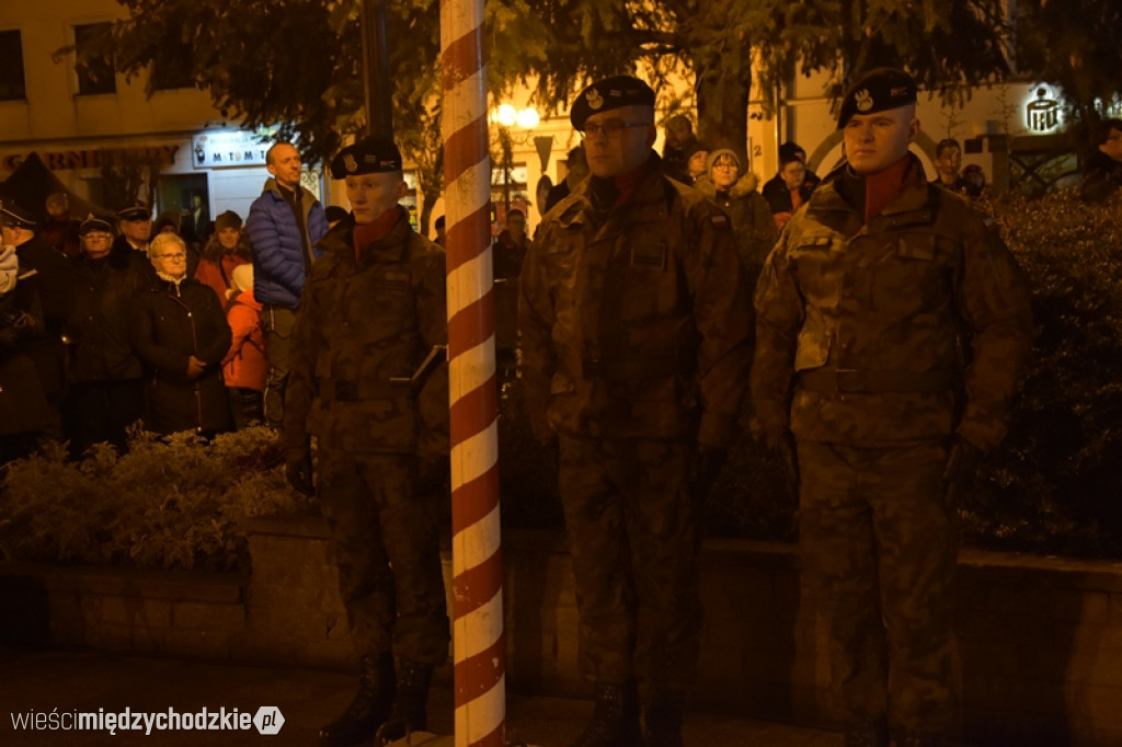 Uroczystości powitalne Generała na Rynku