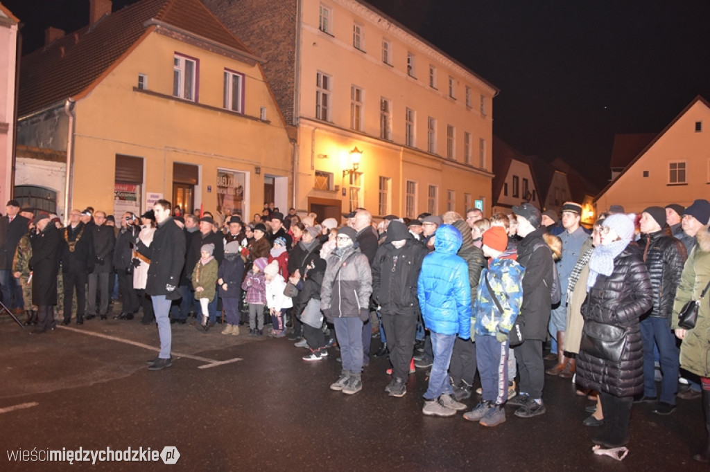 Uroczystości powitalne Generała na Rynku