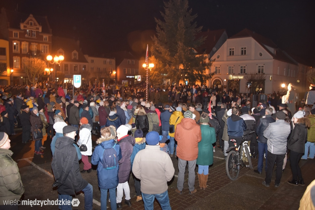 Uroczystości powitalne Generała na Rynku