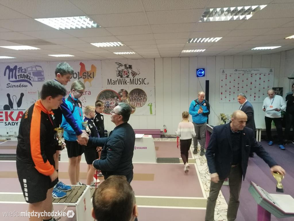 Dekoracja najlepszych zawodników turnieju