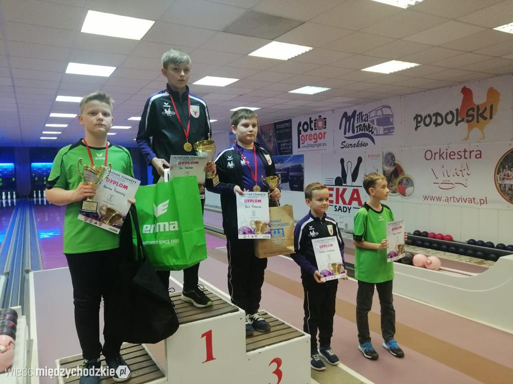 Dekoracja najlepszych zawodników turnieju