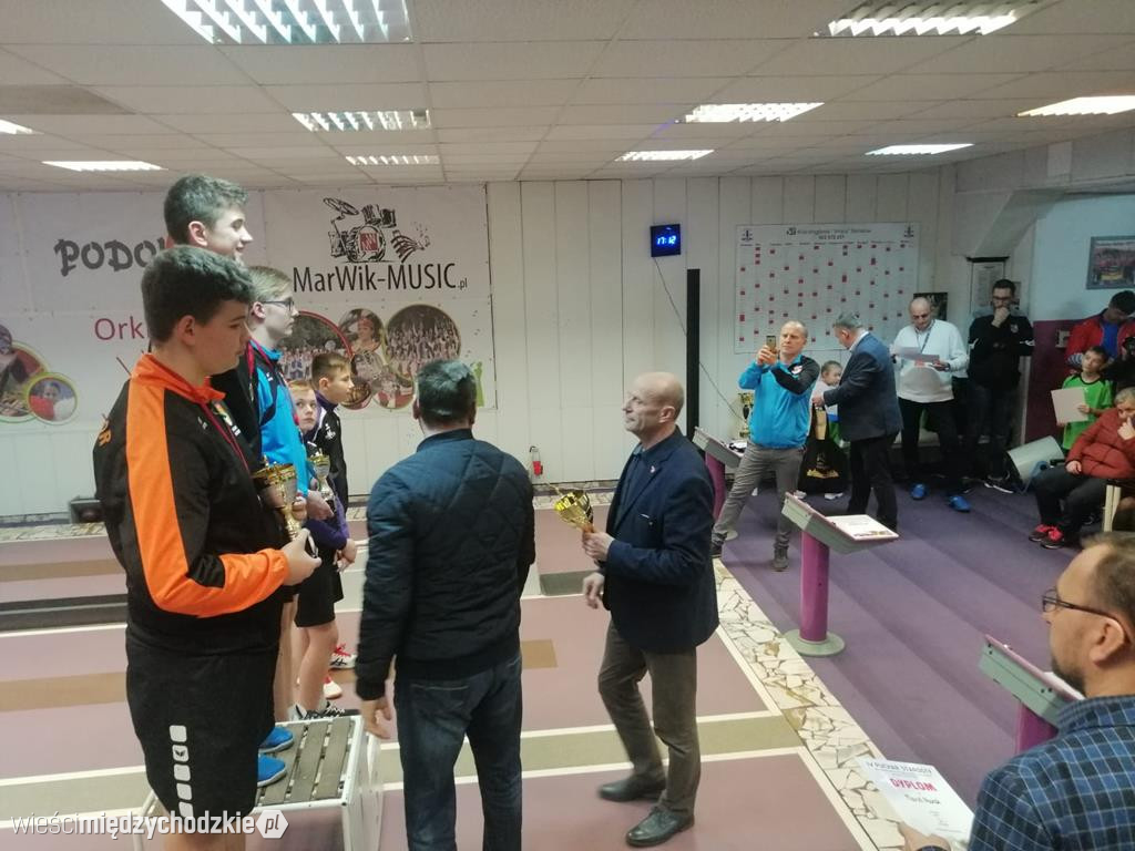 Dekoracja najlepszych zawodników turnieju