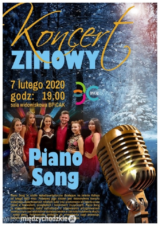 Koncert zimowy Piano Song