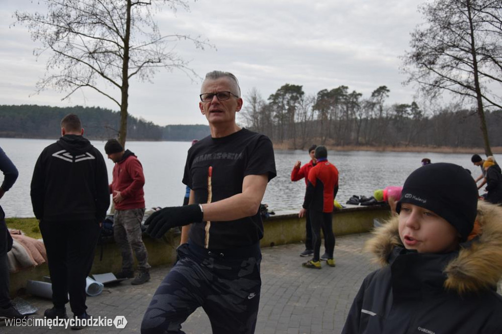 Niedzielne morsowanie w jez. Mierzyńskim