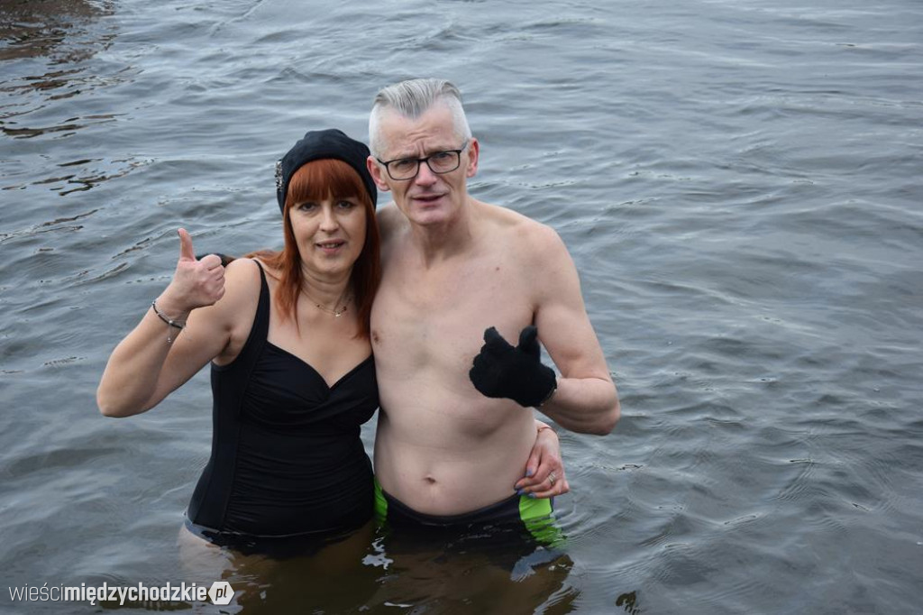 Niedzielne morsowanie w jez. Mierzyńskim