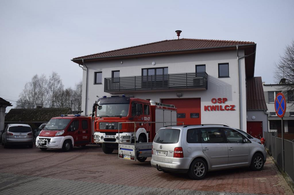 Przygotowania do otwarcia strażnicy w Kwilczu