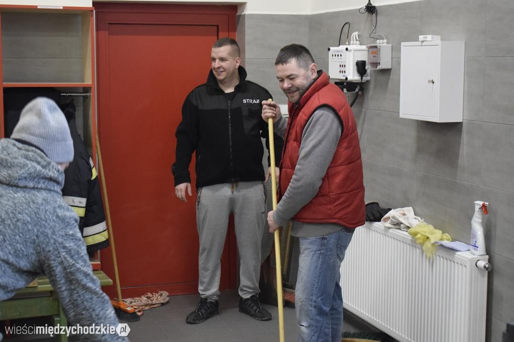 Przygotowania do otwarcia strażnicy w Kwilczu