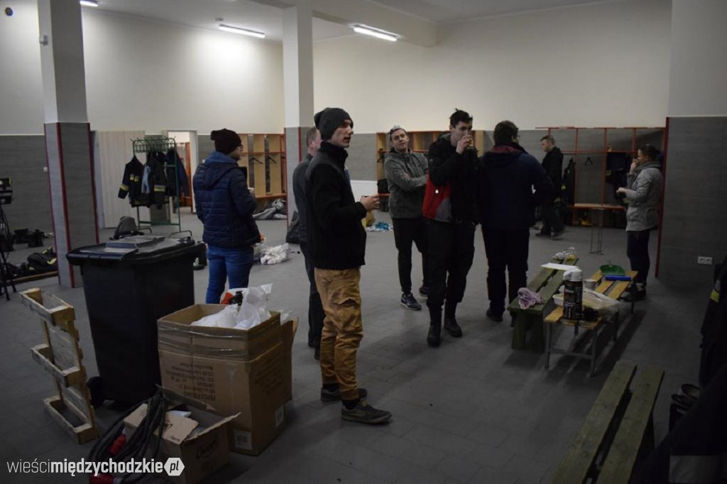 Przygotowania do otwarcia strażnicy w Kwilczu