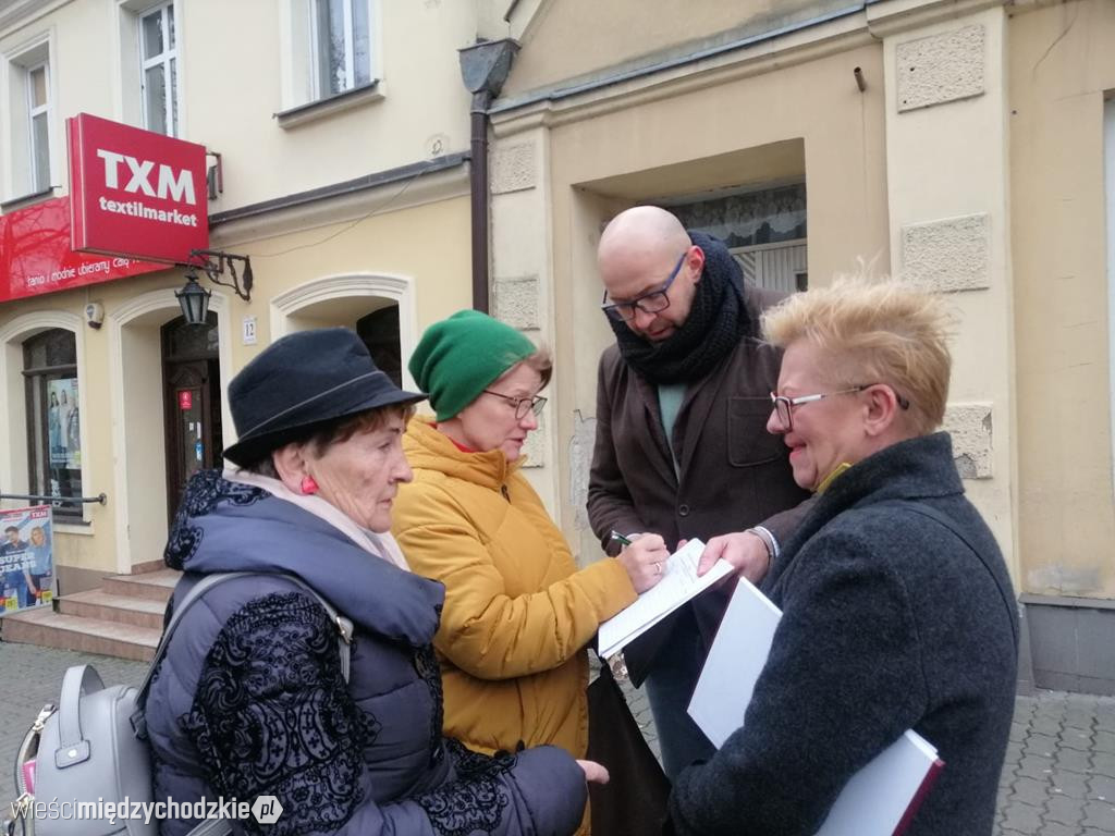 W Międzychodzie zbierano podpisy poparcia