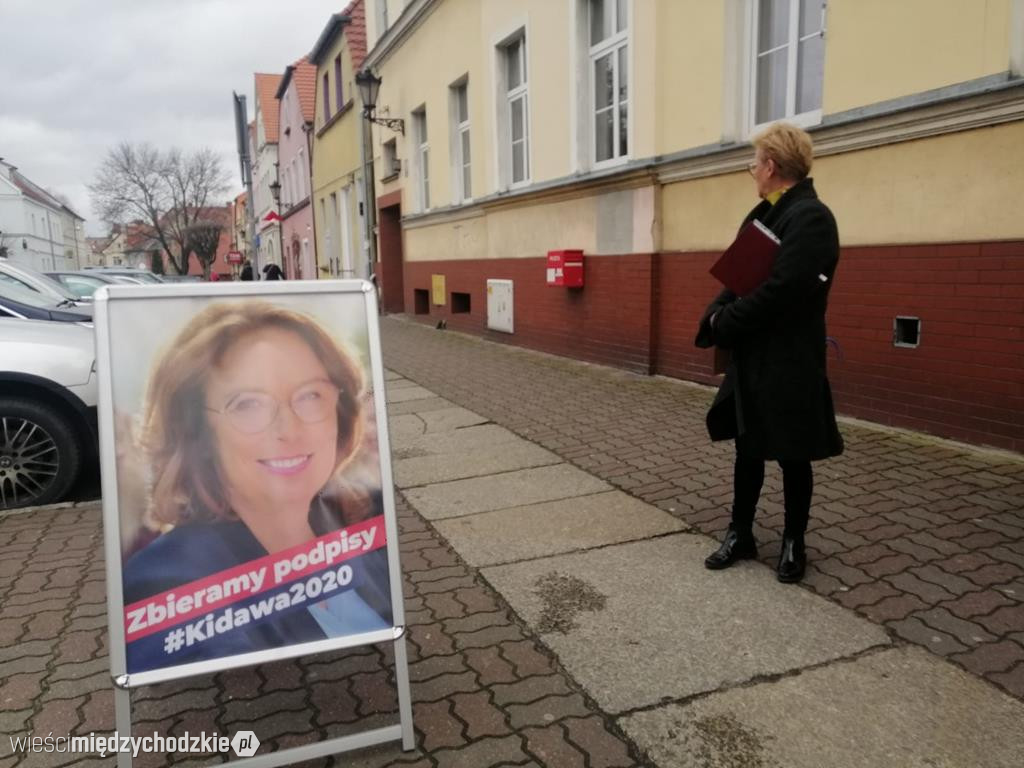W Międzychodzie zbierano podpisy poparcia