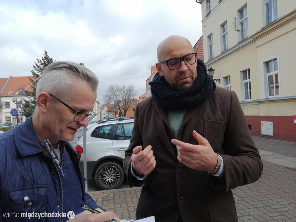 W Międzychodzie zbierano podpisy poparcia