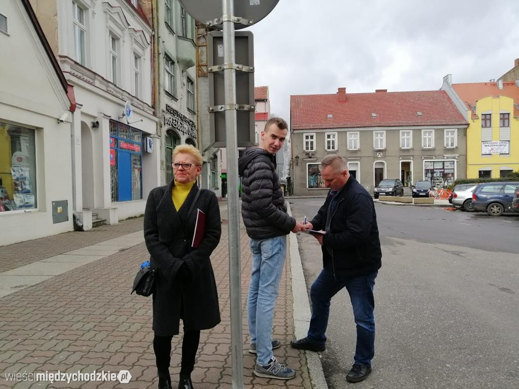 W Międzychodzie zbierano podpisy poparcia