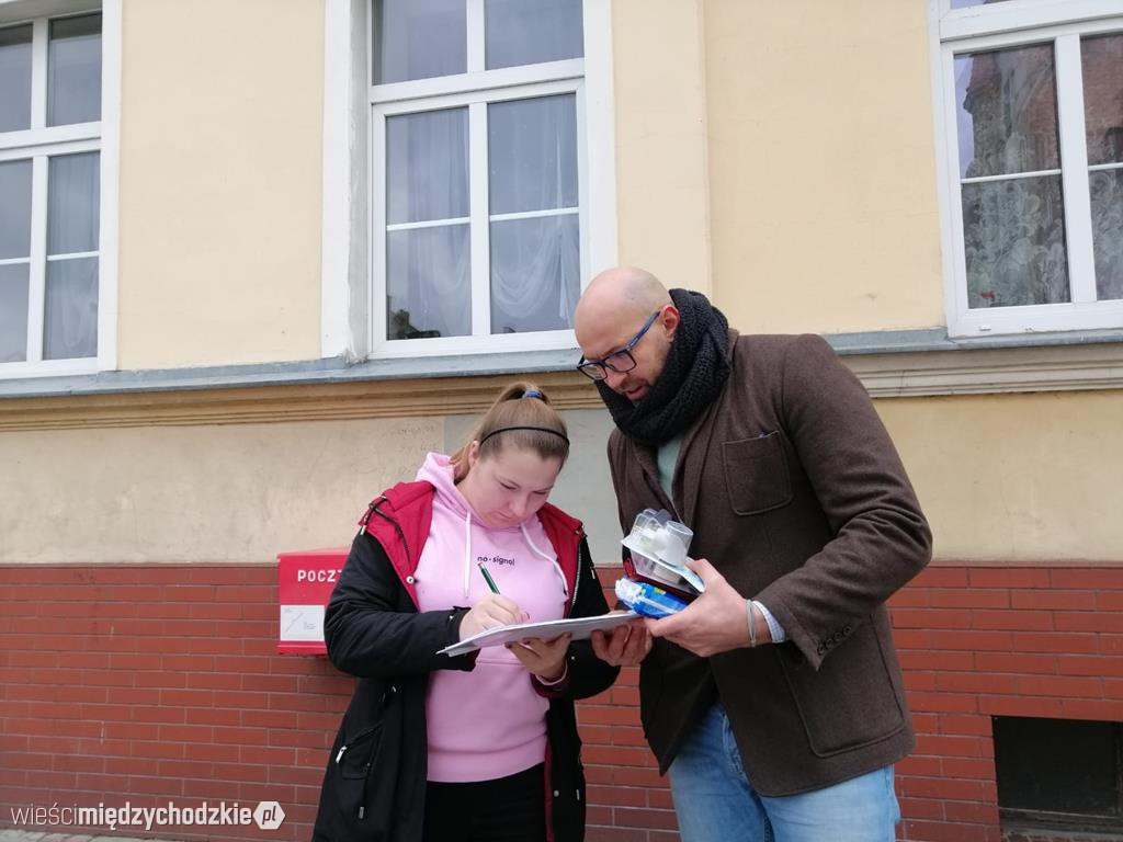 W Międzychodzie zbierano podpisy poparcia
