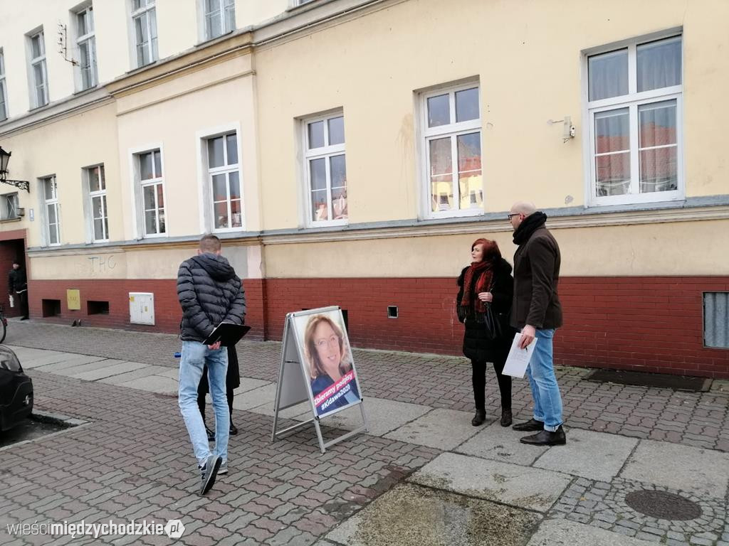 W Międzychodzie zbierano podpisy poparcia