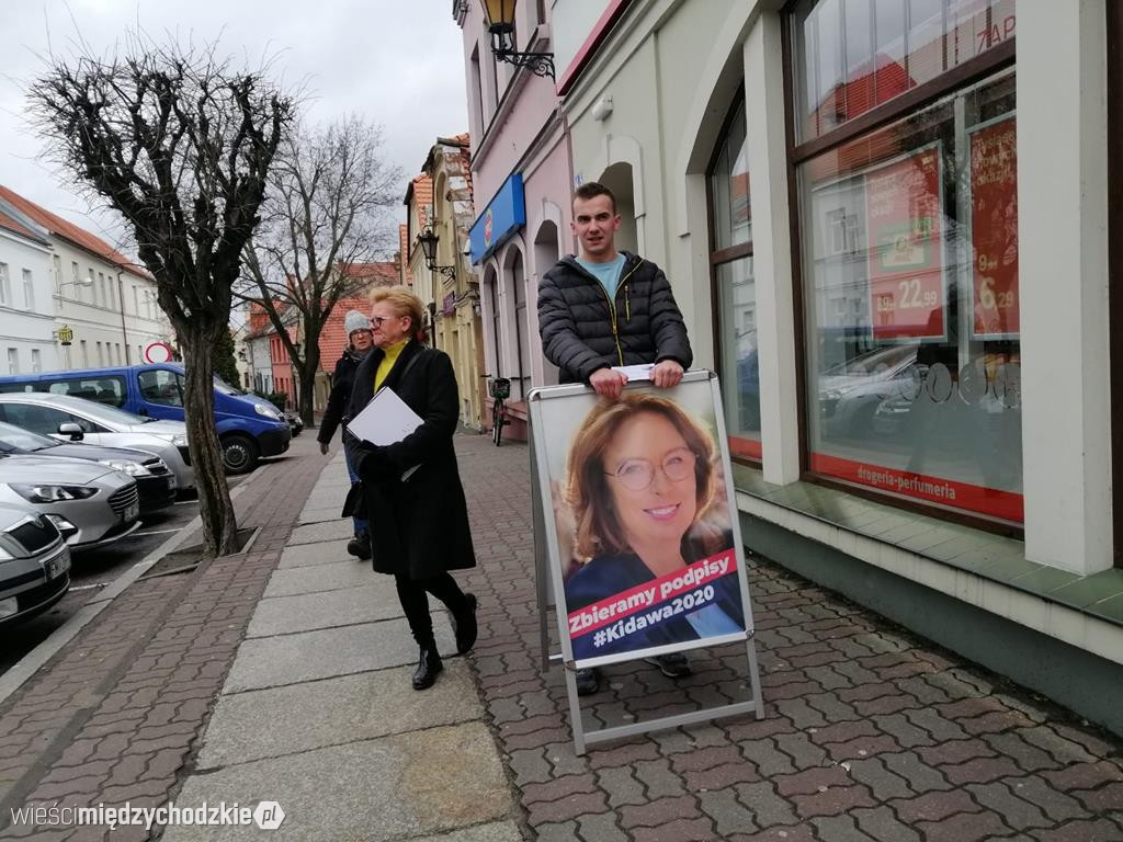 W Międzychodzie zbierano podpisy poparcia