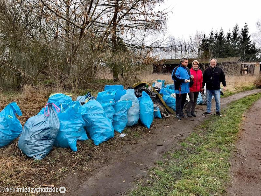 Zielony Aktywny Międzychód ponownie sprzątał miasto