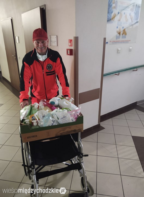 OSP i mieszkańcy Lubosza wspierają szpital